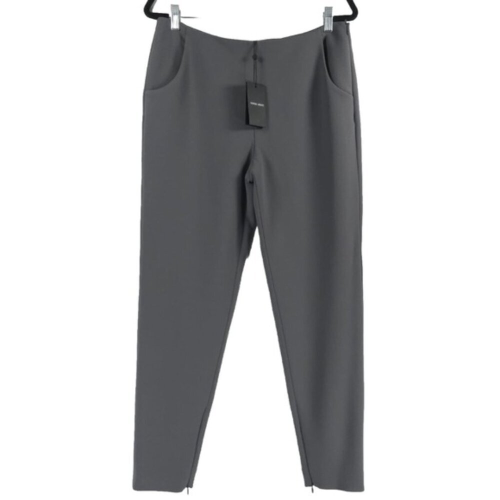 NWT GIORGIO ARMANI MADE IN ITALY‎ 🇮🇹 VIRGIN WOOL Trousers Pockets Zip Hem 44